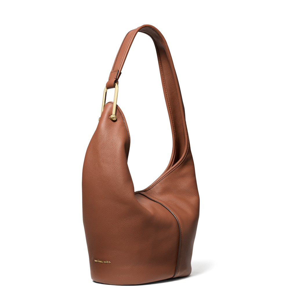 Michael kors tan hobo bag hot sale